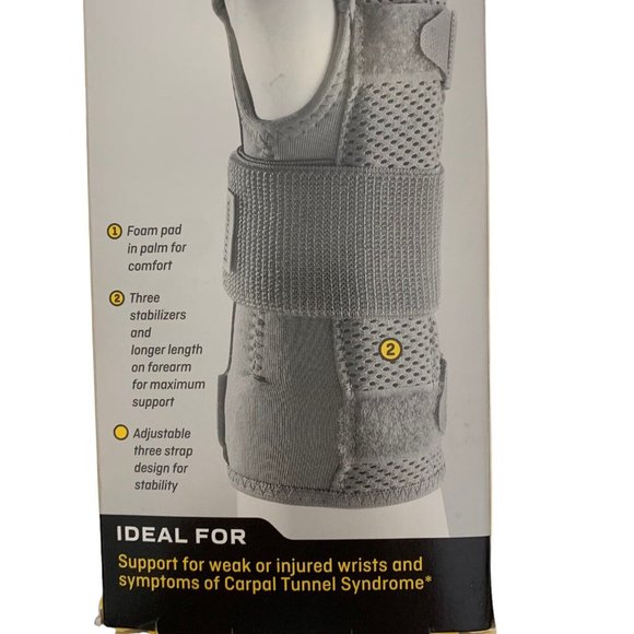 Futuro Deluxe Wrist Stabilizer Left Hand Small Medium Adjustible Carpal Tunnel - Picture 8 of 9